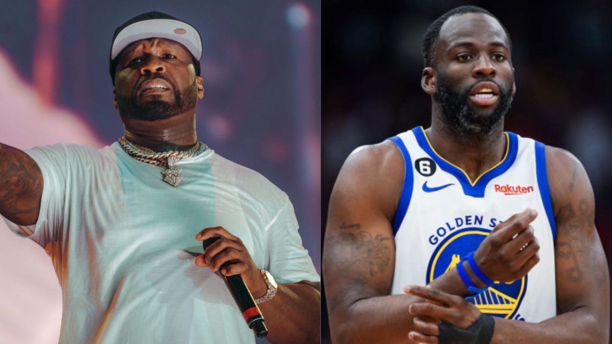 50 Cent Has Hilarious Reaction To Draymond Green Stomping On Domantas Sabonis